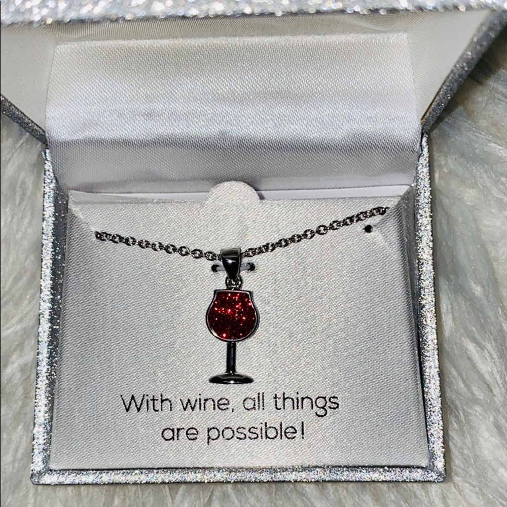 Wine Charm Necklace